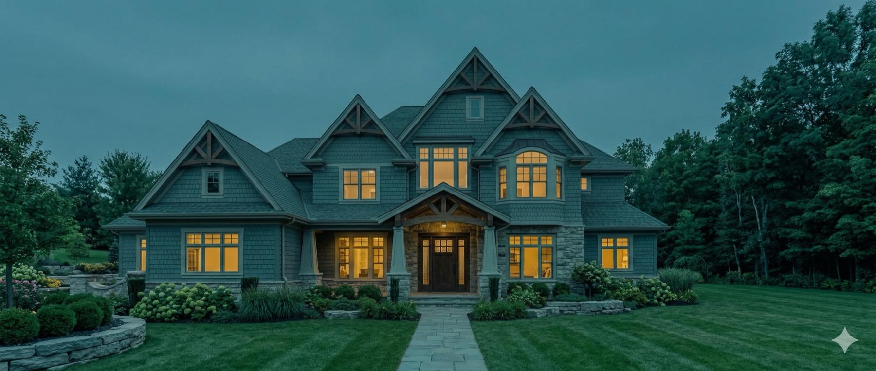 A Kansas City home exterior kept clean year-round