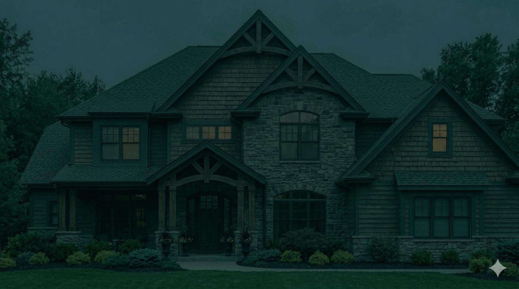 Home exterior maintained under a Blink annual membership